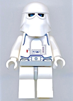 SW0101 Snowtrooper - Light Gray Hips White Hands