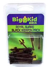 Big Kid Brix Royal Guard Black Weapon Pack