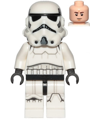 SW1137 Stormtrooper (Dual Molded Helmet, Gray Squares on Back, Frown)