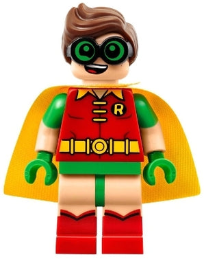 SH315 Robin - Green Glasses, Smile/Scared Pattern