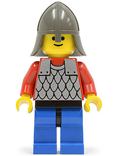 CAS155 Scale Mail - Red with Red Arms