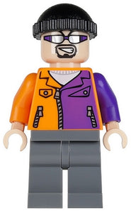 SH022 Two-Face's Henchman, Orange and Purple - Sunglasses
