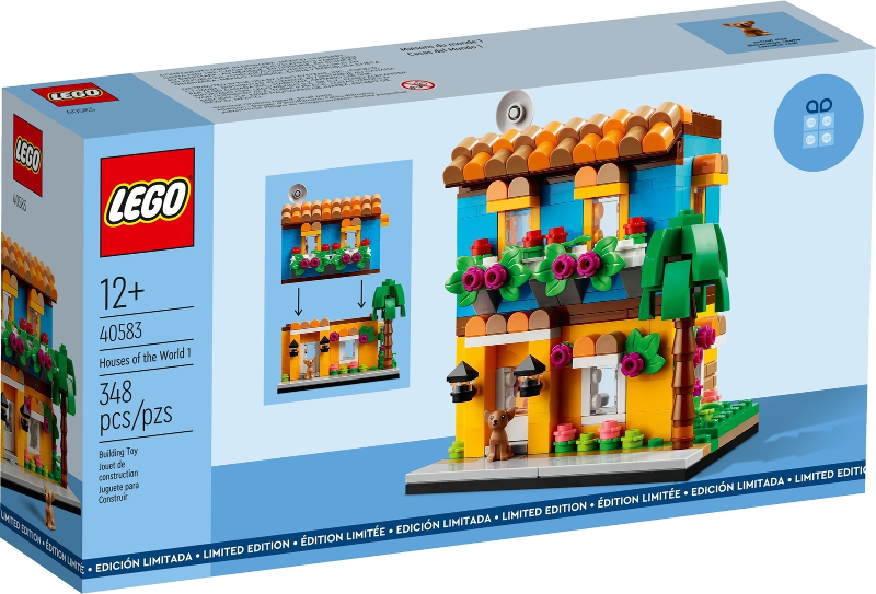 40583 Houses of the World 1 (Retired) (New Sealed)