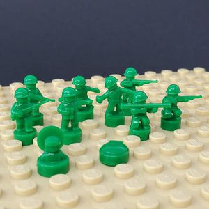 Brick Mini Nano Soldiers Green