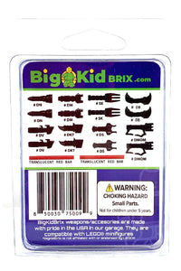 Big Kid Brix Dual Villian Hilt Pack Black