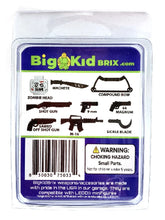 Big Kid Brix Zombie Killer Weapons Pack Black