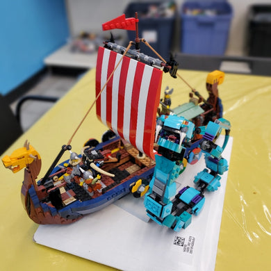 31132 LEGO Creator: Viking Ship and the Midgard Serpent (Previously Owned)