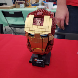 iron man helmet bust 76165 Iron Man Bust (Retired) (Previously Owned) – Bricks and Minifigs Ontario