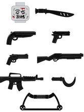 Big Kid Brix Zombie Killer Weapons Pack Black