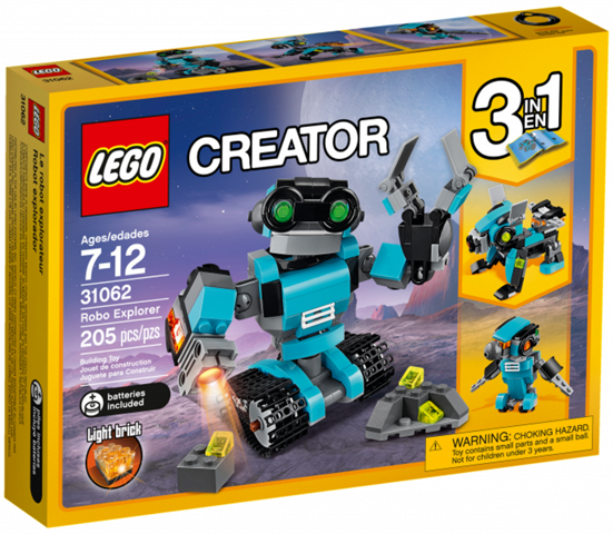 31062 Robo Explorer (Retired) (Certified Complete)