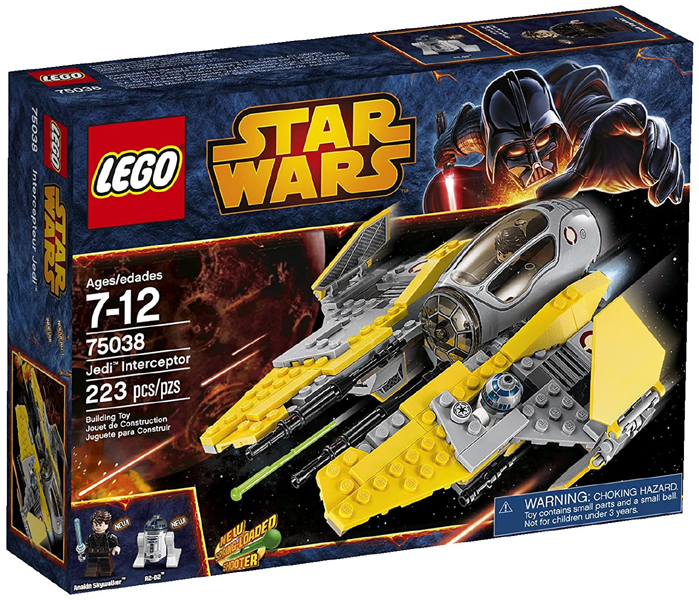 75038 Jedi Interceptor (Retired) (Certified Complete)