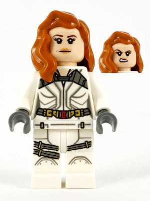 SH675 Black Widow - White Jumpsuit