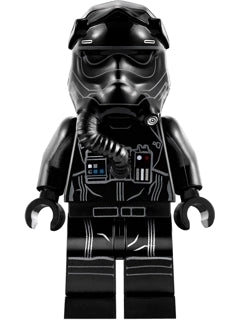 SW0902 First Order TIE Pilot, Three White Lines on Helmet