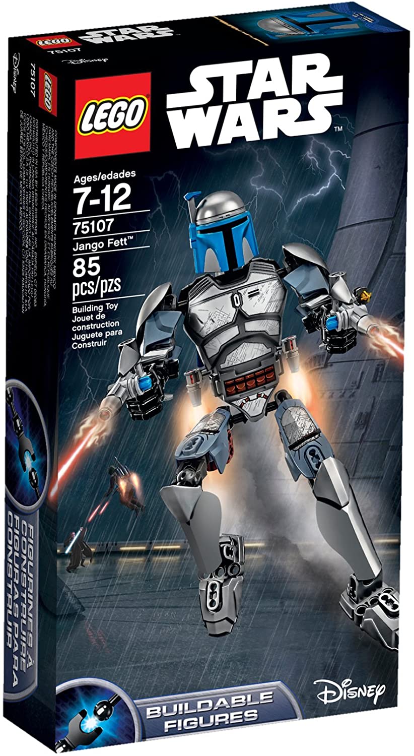 75107 Star Wars Jango Fett Buildable Figure (Retired) (New Sealed)