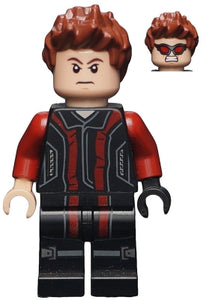 SH172 Hawkeye - Black and Dark Red Suit