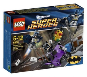 6858 LEGO Catwoman Catcycle City Chase (Retired) (New Sealed)