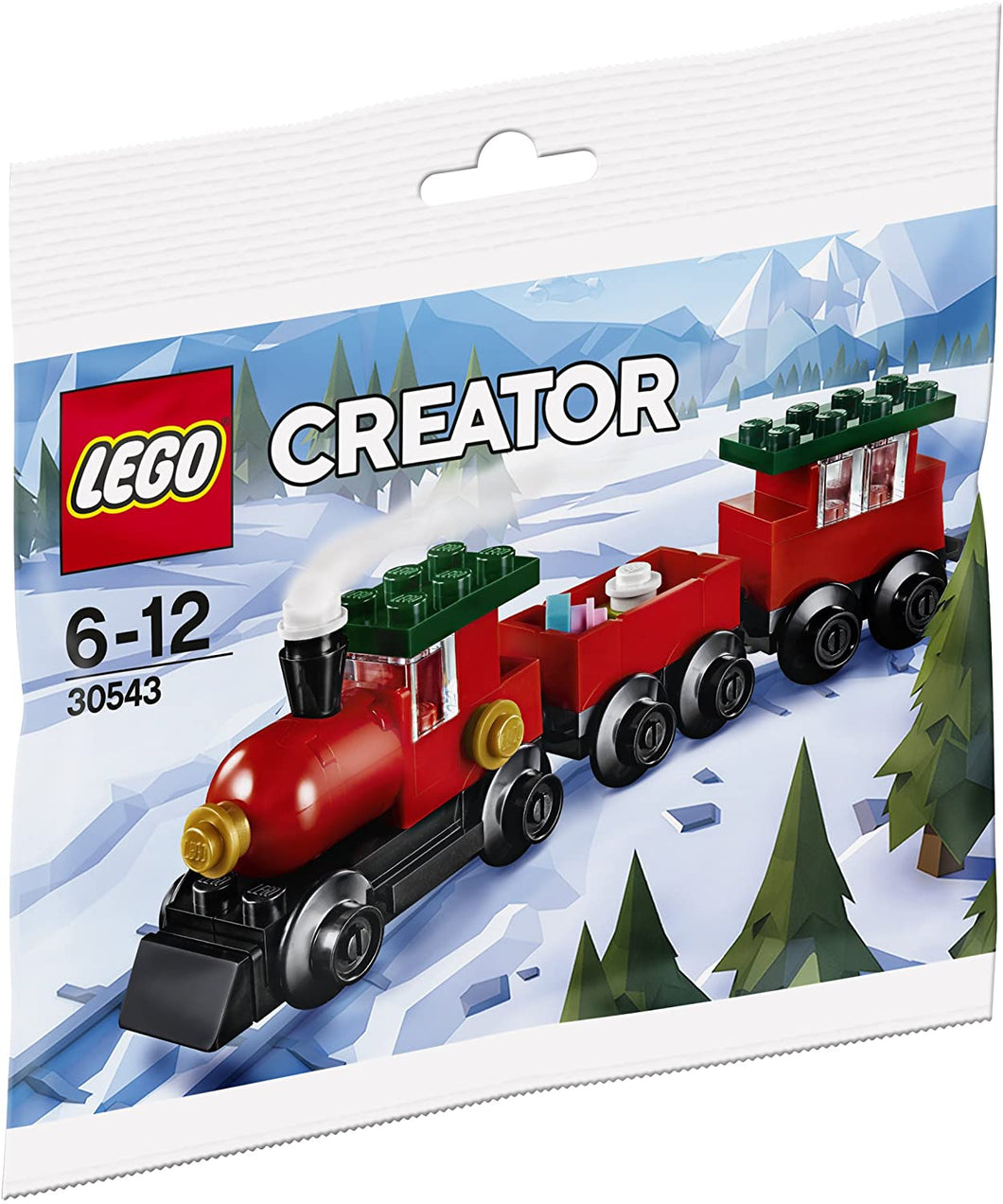30543 Christmas Train polybag (Retired) (New Sealed)