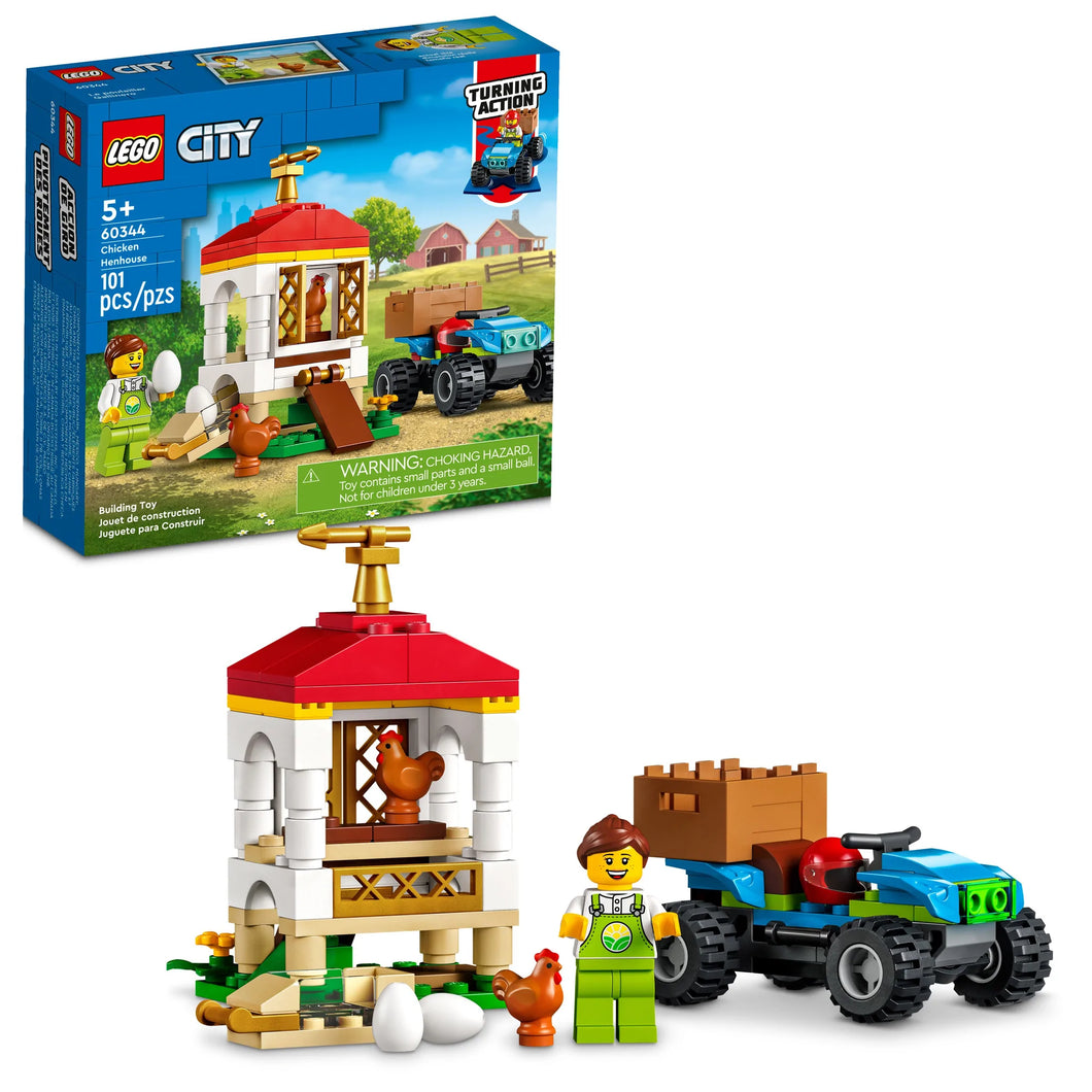 60344 Chicken Henhouse (Retired) (New Sealed)