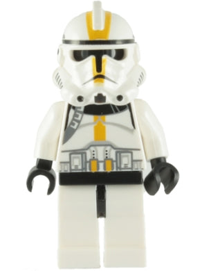 SW0128a Clone Trooper Episode 3, Bright Light Orange Markings, No Pauldron, 'Star Corps Trooper'