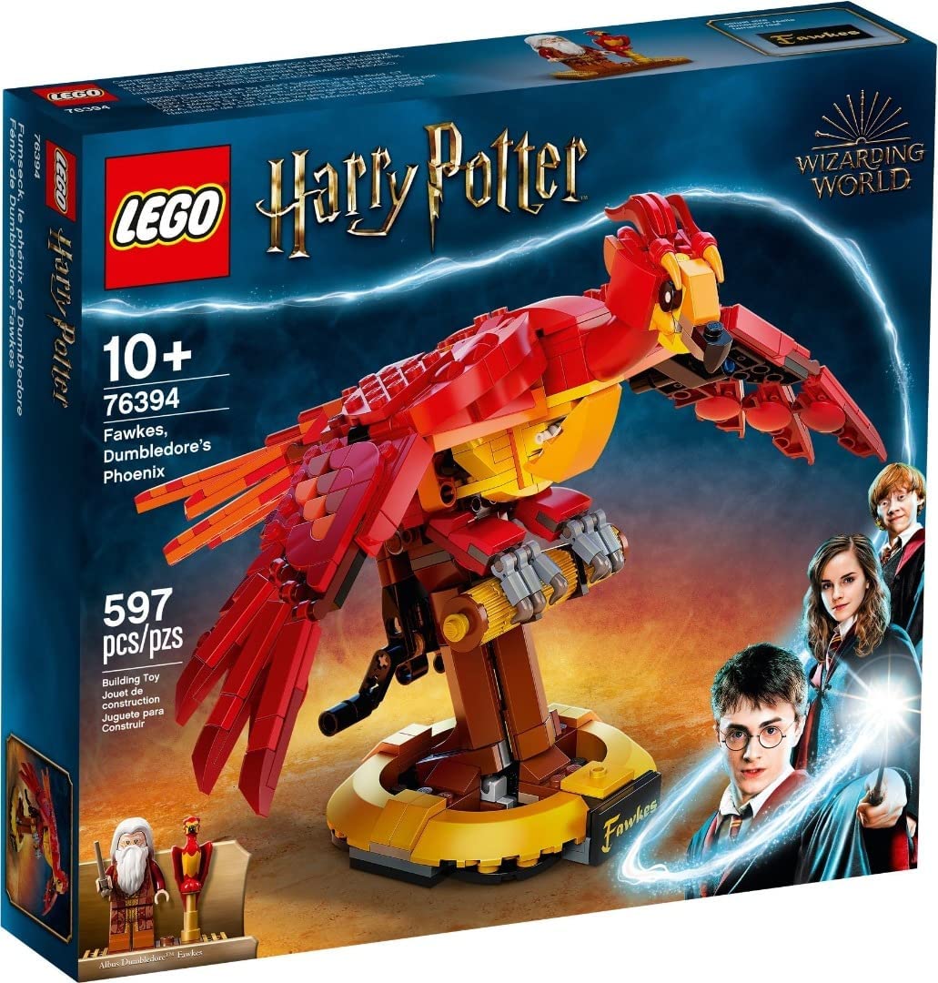 76394 Fawkes, Dumbledore's Phoenix (Retired) (New Sealed)