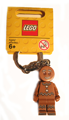 851394 Collectible Minifigures Gingerbread Man Key Chain