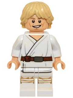 SW0551 Luke Skywalker (Tatooine, White Legs, Detailed Face Print)