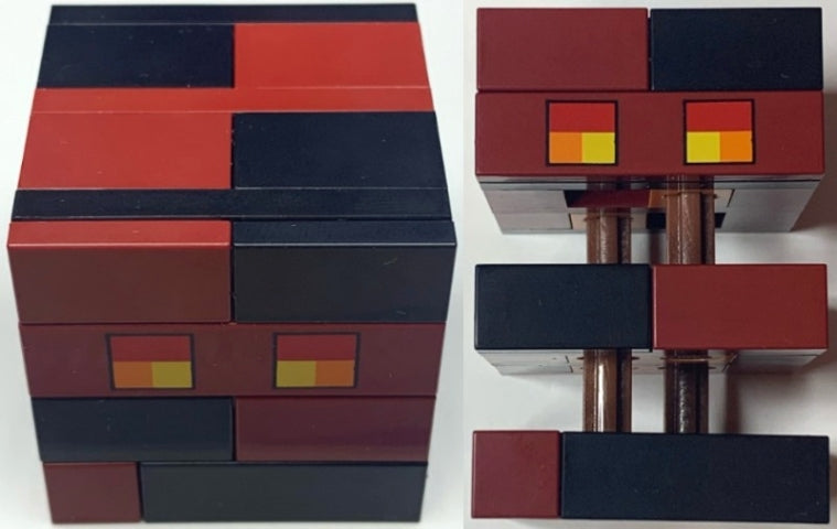 minemagma02 Minecraft Magma Cube, Large – Bricks and Minifigs Ontario