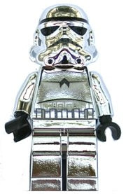 SW0097 Imperial Stormtrooper - Chrome Silver