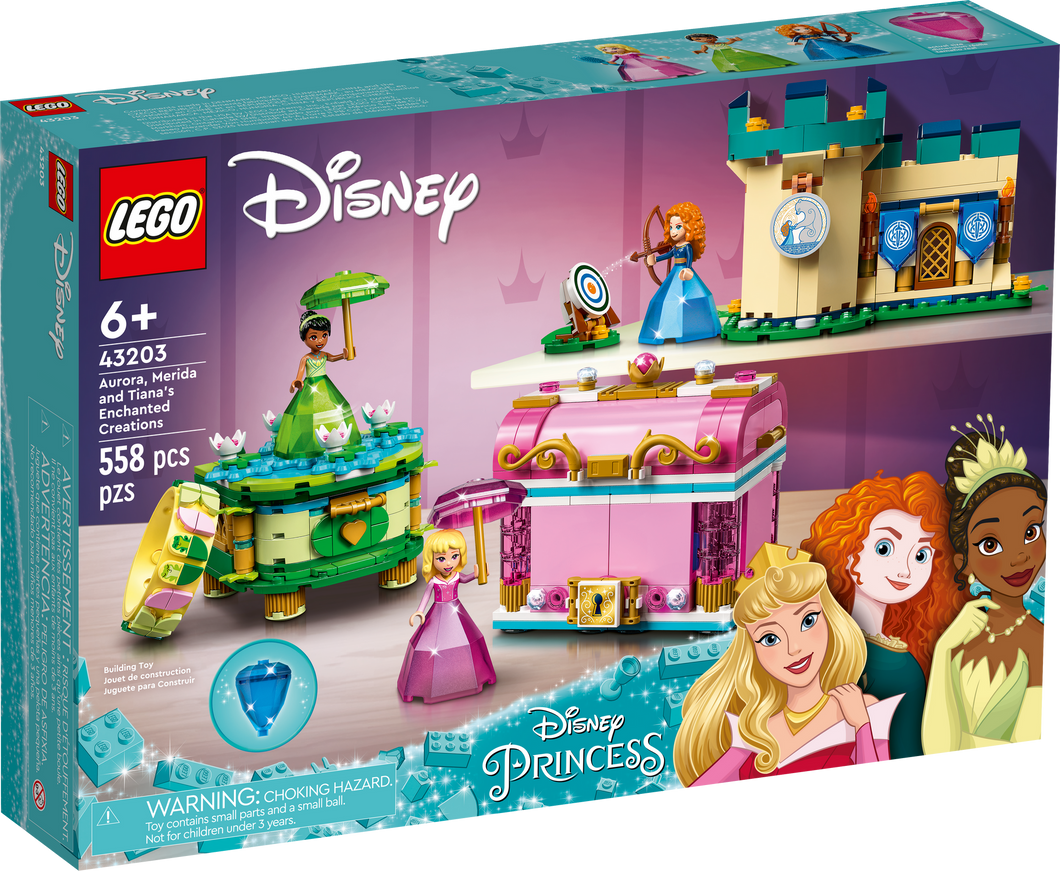 43203 Aurora, Merida and Tiana’s Enchanted Creations