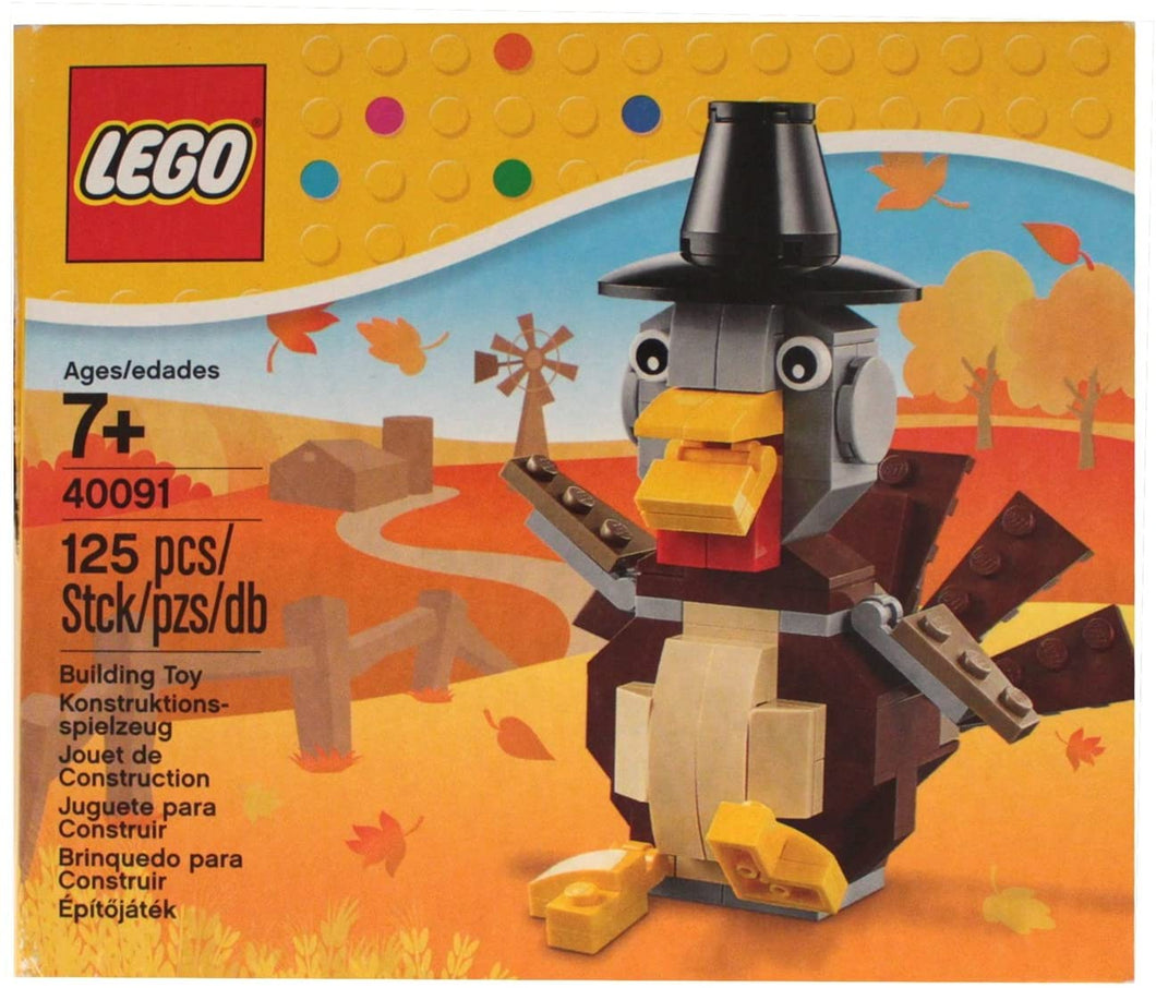 40091 Thanksgiving Turkey (Retired) (New Sealed)