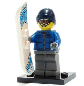 col05-16 Snowboarder Guy, Series 5