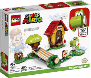 LEGO Super Mario Mario’s House & Yoshi Expansion Set (Retired) (Certified Complete)