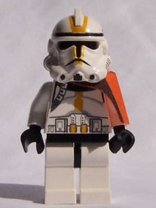 SW0128 Clone Trooper, 327th Star Corps (Phase 2) - Orange Cloth Pauldron