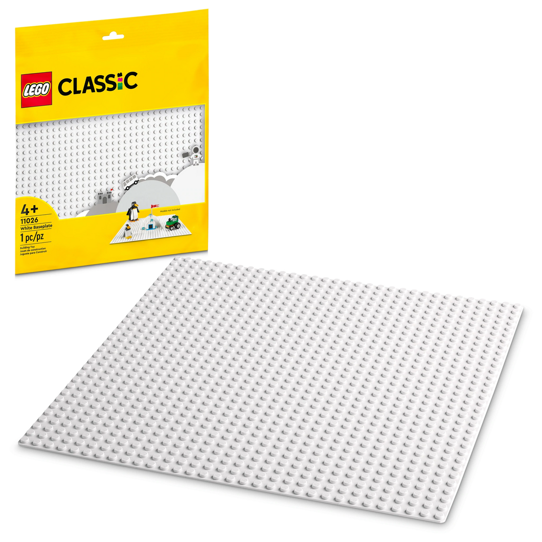 11026 White Baseplate 32x32 – Bricks and Minifigs Ontario