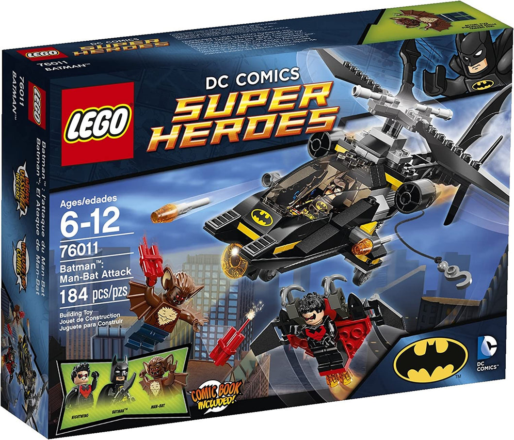 76011 Superheroes 76011 Batman: Man-Bat Attack (Retired) (Certified Complete)