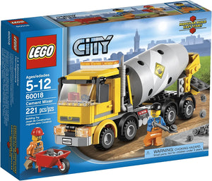 60018 City Cement Mixer (Retired) (New Sealed)