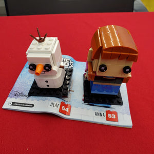 Brickheadz anna best sale and olaf