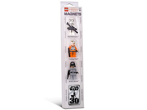 4508087 Magnet Set - Stormtrooper, Pilot, Driver (Retired) (New Sealed)