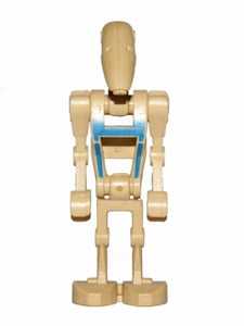 SW0065 Battle Droid Pilot with Tan Torso with Blue Insignia