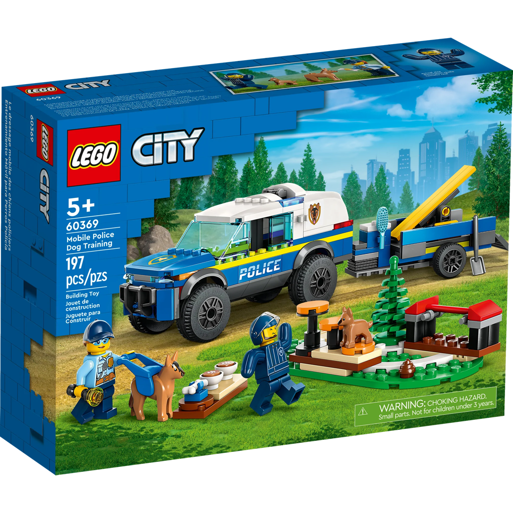 60369 Mobile Police Dog Training – Bricks and Minifigs Ontario
