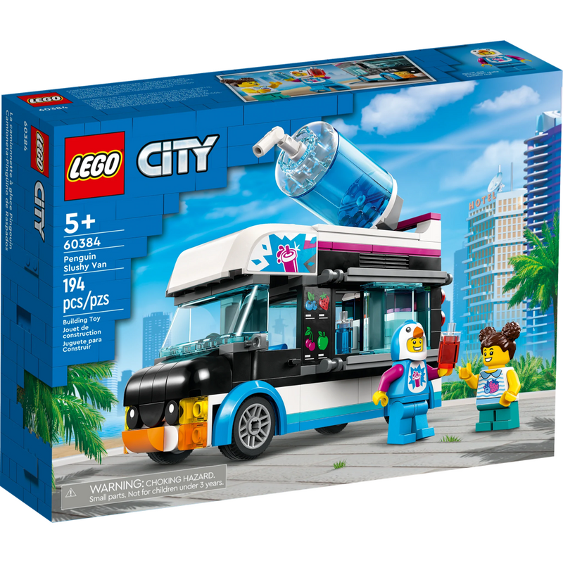 リチル 60384 LEGO City: Penguin Slushy Van – Bricks and Minifigs Ontario
