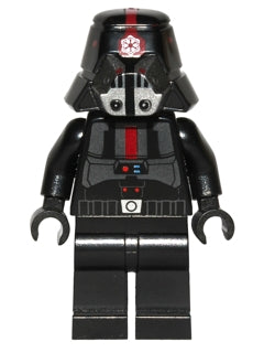 SW0414 Sith Trooper - Black Outfit, Plain Legs