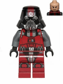 SW0436 Sith Trooper - Dark Red Outfit