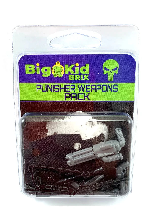 Big Kid Brix Punisher Weapons Pack
