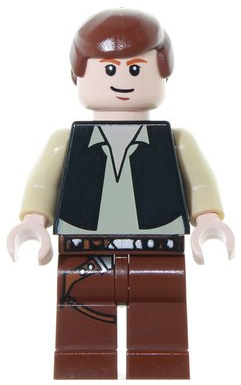 SW0179a Han Solo - Light Nougat, Black Vest (2010)
