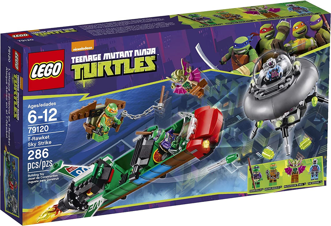 79120 Ninja Turtles Ninja Turtles T-Rawket Sky Strike (Retired) (Certified Complete)