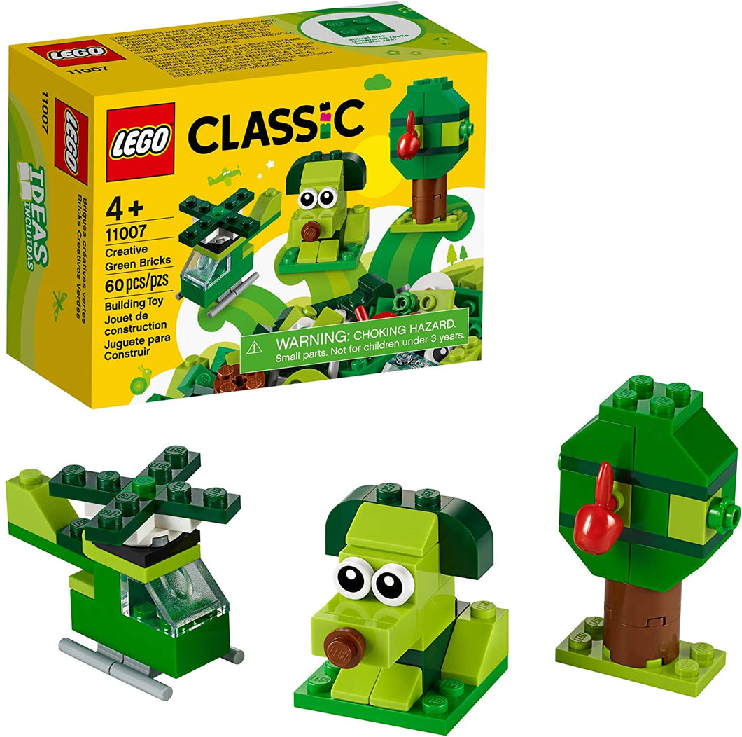 11007 Creative Green Bricks (Retired) (Certified Complete)