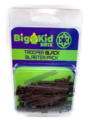 Big Kid Brix Trooper Black Blaster Pack