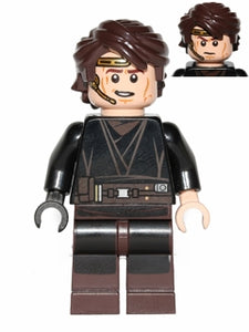 SW0526 Anakin Skywalker - Dark Brown Legs, Headset