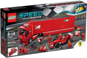 75913 Speed Champions F14 T & Scuderia Ferrari Truck (Retired) (New Sealed)